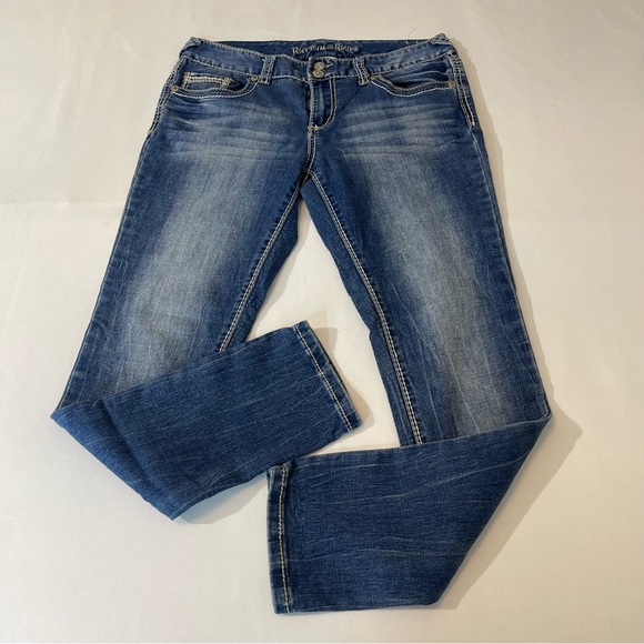 RHYTHM IN BLUES MODERN WOMENS JEANS , SZ 6S, VERY GOOD CONDITION, PREOWN… - Picture 1 of 7